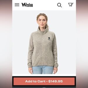 Weston Heated Women's Gray Jacket